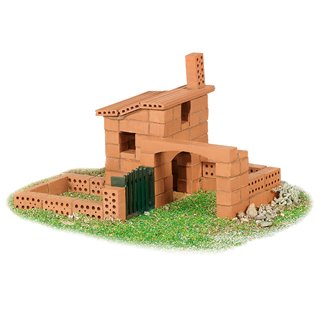 Building set - small cottage - 85 pieces